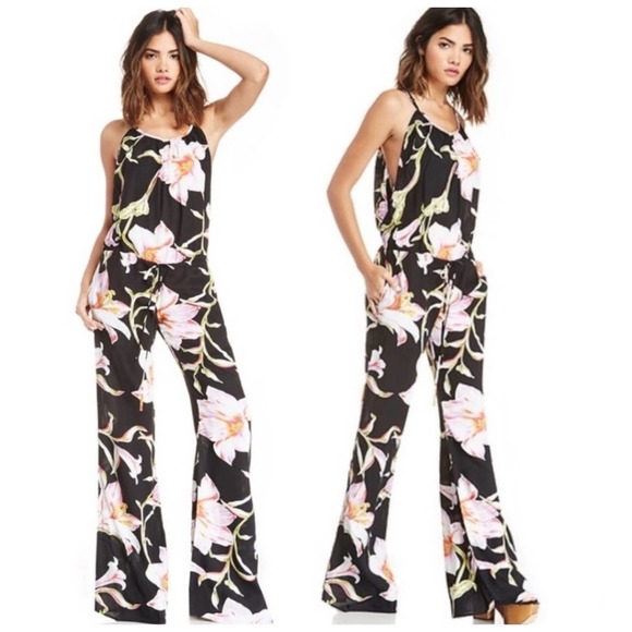 Flynn Skye Not Just A Flare Jumpsuit - Picture 1 of 8